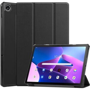 MTK Til Lenovo Tab M10 Plus (Gen 3) Trifoldet Stativdæksel - Sort Black