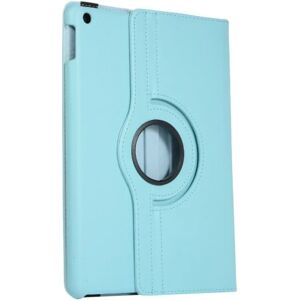 MTK Apple iPad 10.2 2021/2020/2019 Litchi Texture Stand Case - Baby Blue