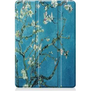 MTK Apple iPad 10.2 (2019) Pattern PU Trifoldet Stand Tablet-Taske - Multicolor