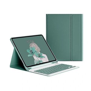 Apple Etui med tastatur til Ipad 9,7 tommer 2017 2018 5. 6. generation Dark Green