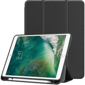 Apple iPad 9.7 6th Gen (2018) Case Tri-Fold med blyantholder Sort