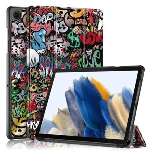 Samsung Galaxy Tab A9 Plus etui Tri-fold graffiti
