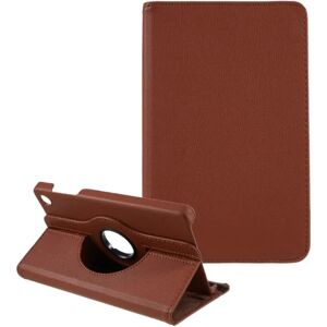 SKALO Lenovo Tab M8 Gen 4 360 Litchi Flip Cover - Brun Brown