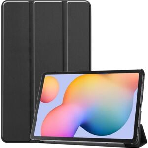 SKALO Samsung Tab S6 Lite Trifold Flip Cover - Sort Black