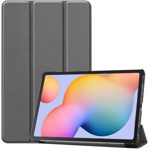 SKALO Samsung Tab S6 Lite Trifold Flip Cover - Grå Grey