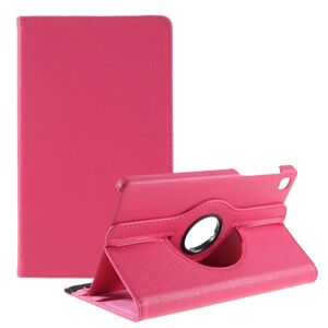 SKALO Samsung Tab A7 Lite 360 Litchi Flip Cover - Cerise Cerise