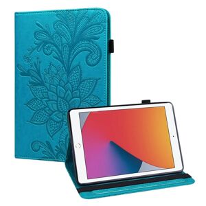 SKALO iPad 10.2 Mandala Flip Cover - Blå Blue