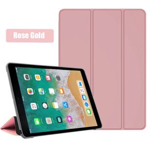 Apple Til iPad 9,7 tommer 2017 2018 5. 6. generation A1822 A1823 A1893 A1954 Etui til ipad Air 1/ 2 etui til ipad 6/5 2013 2014 etui iPad Pro 9.7 2016- Perfet iPad Pro 9.7 2016 Rose Gold