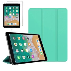 Apple Til iPad 9,7 tommer 2017 2018 5. 6. generation A1822 A1823 A1893 A1954 Etui til ipad Air 1/ 2 etui til ipad 6/5 2013 2014 etui iPad Pro 9.7 2016- Perfet iPad Pro 9.7 2016 Mint Green glass