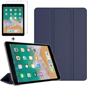 Apple Til iPad 9,7 tommer 2017 2018 5. 6. generation A1822 A1823 A1893 A1954 Etui til ipad Air 1/ 2 Etui til ipad 6/5 2013 2014 etui iPad Air 1- Perfet iPad Air 1 Navy Blue glass