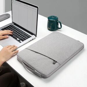 HEET Laptop Sleeve Håndtaske Etui Til bog Pro Air 13.3 14.1 15.4 15.6 grey 15.6 inch