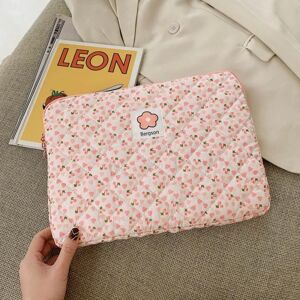 Laptop Sleeve Case Taske Liner Bag 13INCHPINK FLOWER PINK BLOMST 13inchPink Flower