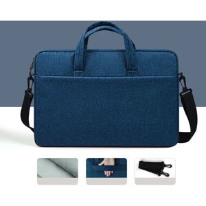 13 15 tommer Laptop Skuldertaske Notebook Sleeve Case NAVY BLUE Navy Blue 15.6 inch