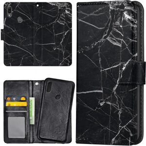 Huawei Y6 (2019) - Mobilcover/Etui Cover Marmor