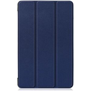 Til Samsung Galaxy Tab A 10.1 (2019) SM-T510 Gylint Tab A 10.1 (2019) cover, Tri-Fold Stand Slim og Lätt cover; SM-T515 Mörkblå