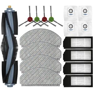 Til X1 Plus / T10 Plus Robotstøvsuger Reservedele Tilbehør Hovedsidebørste Hepa Filter Støvpose Mo