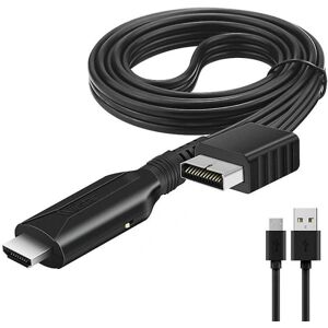 DAO Til Playstation 2 Ps2 til HDMI-kompatibelt adapterkabel Hd Rca Av Audio Video X1 [DB]