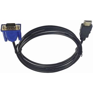 10m Hdmi Kabel Hdmi Til Vga 1080p Hd Med Audio Adapter Kabel Hdmi Til Vga Kabel C