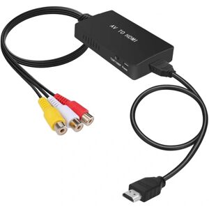 RCA til HDMI Converter Composite til HDMI Adapter Audio Video