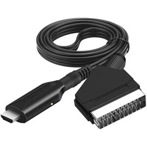 SCART til HDMI-omvandlarkabel 1080P/720P med USB-kabel SCART I - Perfet