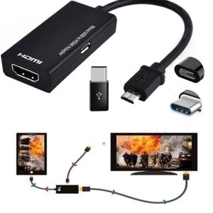Android mikro usb til hdmi 1080p hd tv kabel adaptere