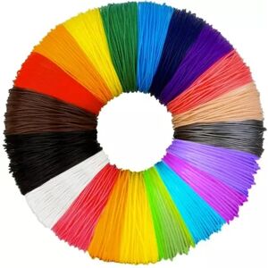 20-Pack - PLA Filament till 3D printer - 1,75mm x 5m Multicolor