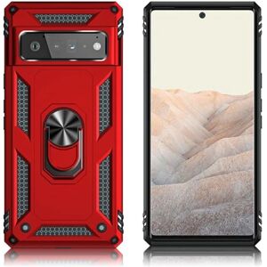 Generic Bofink Combat Google Pixel 6 Pro cover - Rød Red