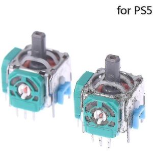 Udsalg 2 stk Ny 3d Analog Joystick Tommelpind Reparation Del Sensor Modul til Ps5