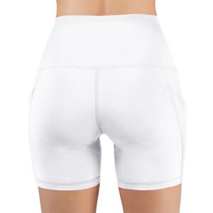 Xatilo Kvinder Sportsbukser Korte Bukser Yoga Shorts Casual Fitness white,S