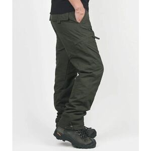 Højkvalitets tykke bukser mænd vinter dobbeltlags militær camouflage taktiske bomuldsbukser tøj army green XXL
