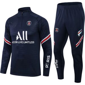 BEMS BE-Paris Atletico Inter Milan Liverpool Brasilien Marseille langærmet trøje Paris Sapphire Blue str. 16 16