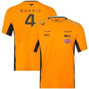 Galaxy 2023 vores og høst nye Team McLaren NORRIS#4 T-shirt L