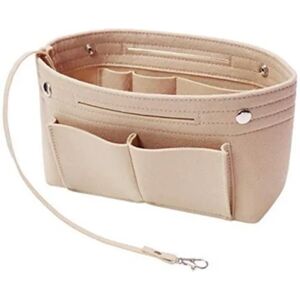 Travel Organizer Håndtaske Filt Taske BEIGE beige