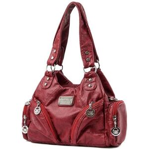 Skuldertaske Crossbody-taske WINE RED Wine red