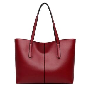 En-skulder taske til kvinder med stor kapacitet, enkel mulepose