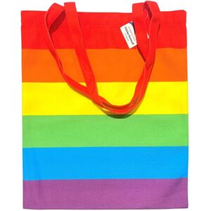 Design House Taske Case Rainbow Canvas Pride HBTQ+ Multicolor one size