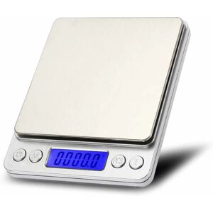 i2000 3kg 0,1g Mini Digital Scale i rustfrit stål platform