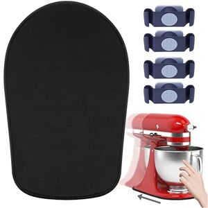 Mixer Mover til Kitchenaid Stand Mixer, 5 Pack Mixer Slider Mat og ledning Organizer