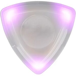 Glødende guitar pick med høj følsomhed LED lys Guitar pick udskiftning med batteri lilla Purple