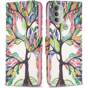 Generic Wonderland Motorola Moto G51 5G flip etui - Motorola Moto G51 5G Multicolor