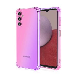 Floveme Samsung Galaxy A14 5G - Stilfuldt beskyttelsescover Rosa/Lila