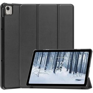 MTK Nokia T21 Tri-fold Stand Wake/Sleep Cover Tablet-etui - Sort Black