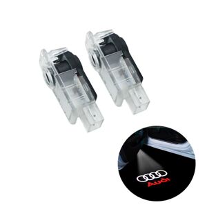 2 st velkomstljus for Audi Car Led Laser Projector Light Logo D Two packs