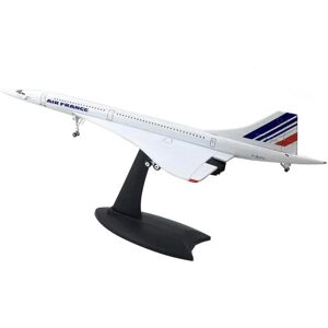 1/200 Concorde Supersonic passagerfly Air France Airways model til statisk skærmsamling As Shown