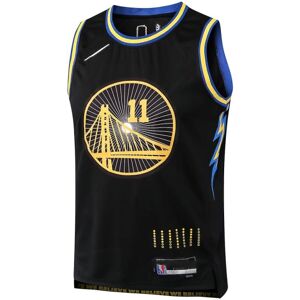 L064# Nba 22/23 Warriors Black No.11 Jersey Voksensæt XL