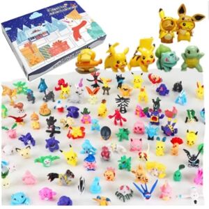 Christmas Pet Elf Blind Box Advent Calendar Box Blind Box Magic Baby Pikachu Hand Tear Box Set T1 [24pcs] 358G