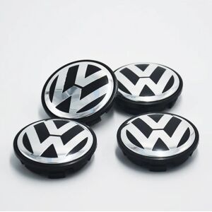 4stk VW logo 56mm hætte Fælgemblem Fælgmærke