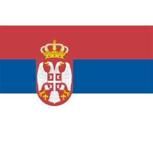 Hiprock Flag - Serbien