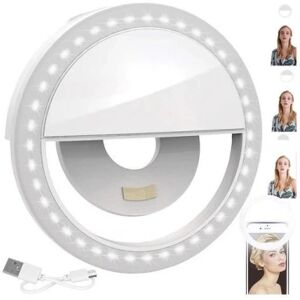 ExpressVaruhuset LED-ringlys til Selfie White