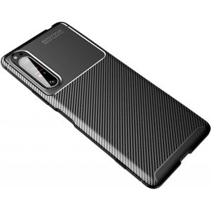 ExpressVaruhuset Xperia 1 II stødsikkert slankt cover FullCarbon V4 (XQ-AT51) Black